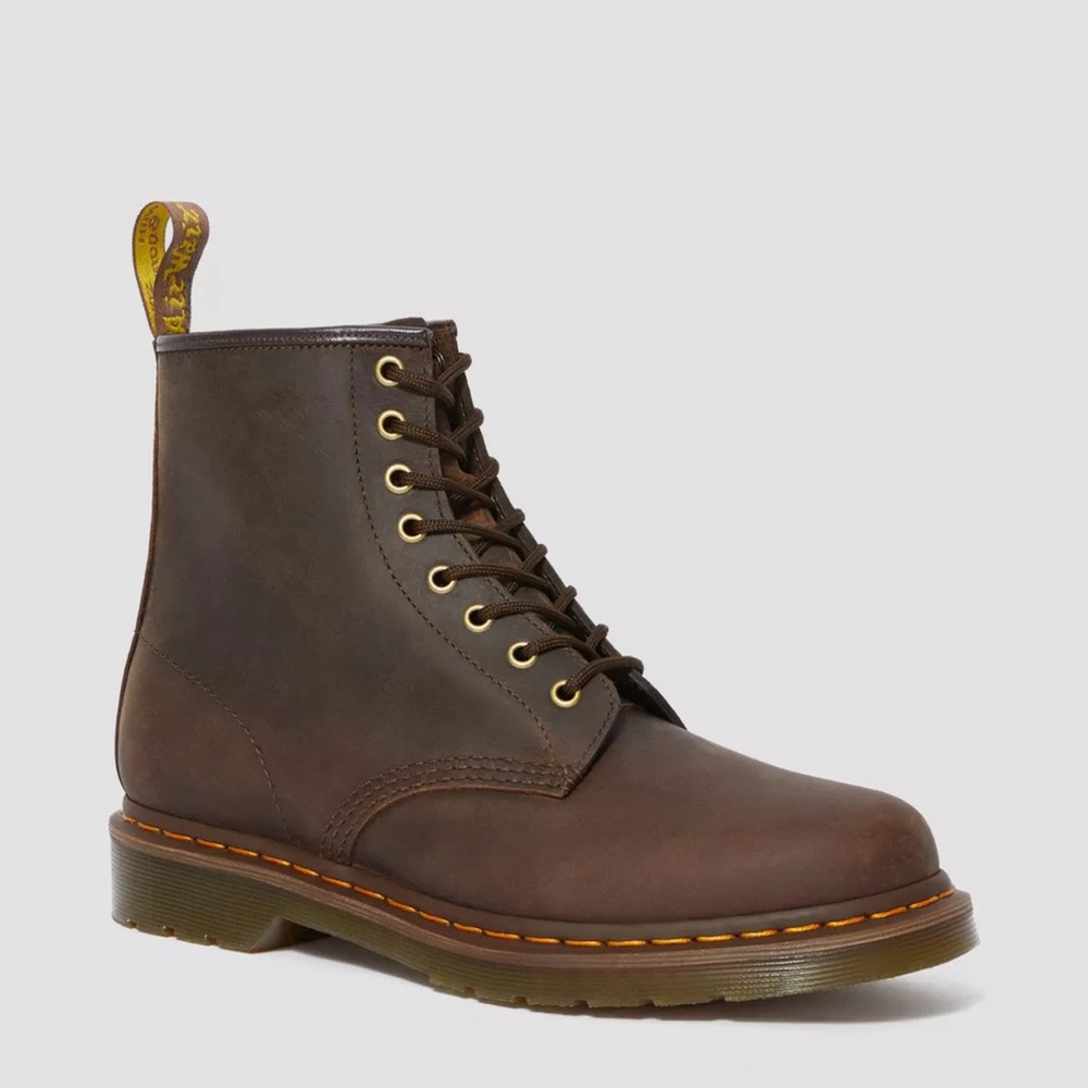 Men’s 1460 Crazy Horse Leather Boots - The “Originals”